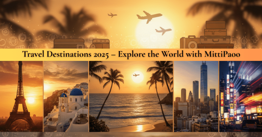 “Global travel trends and futuristic destinations – Mitti Paoo Travel Page”