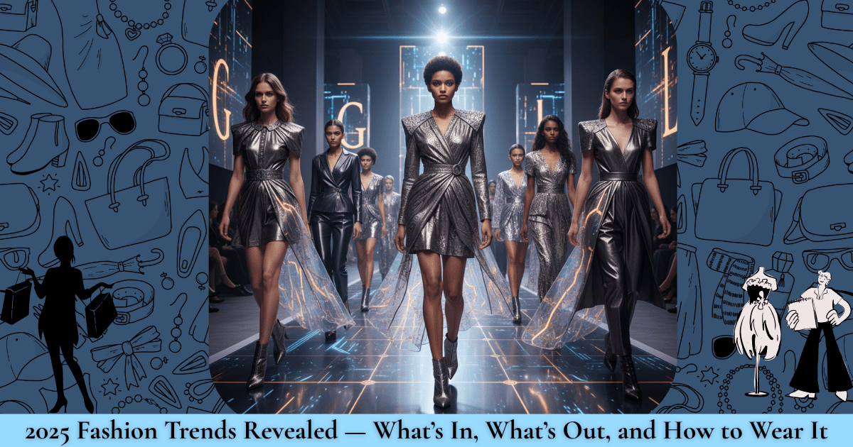 Digital runway showcasing global fashion trends 2025 and AI-inspired style – Mitti Paoo Fashion Page